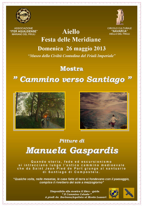 Mostra di pitture "Camminando verso Santiago"