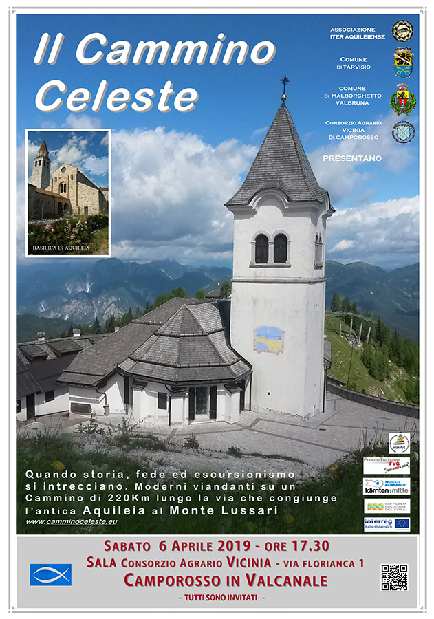 Iniziativa del 6 aprile 2019: presentazione del Cammino Celeste a Camporosso