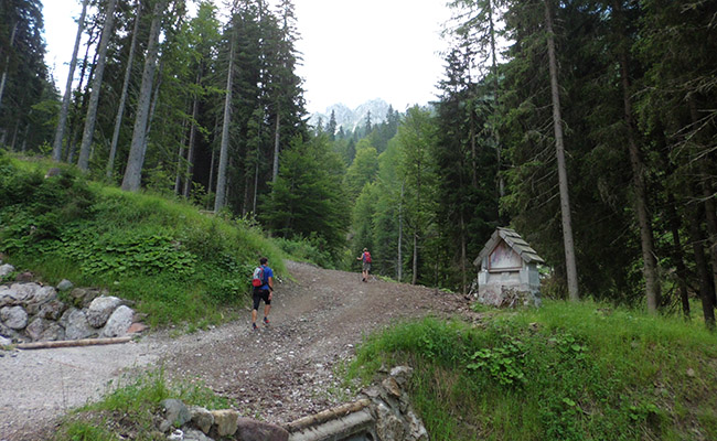 Mont Sante dal Lussari foto 2: via Crucis