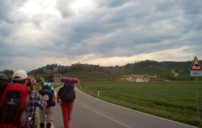 Rutârs foto 1: pelegrins sul troi