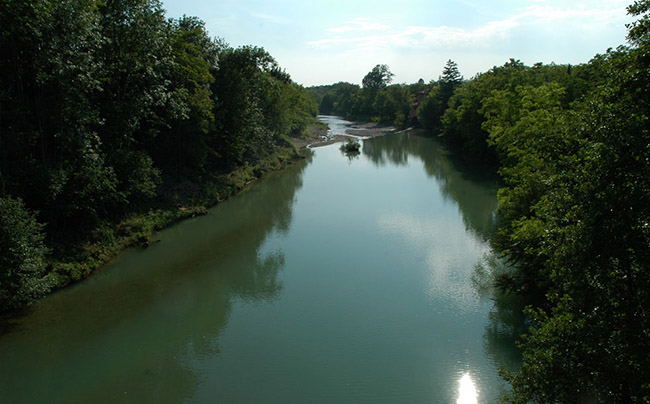 Visinale per Abbazia foto 1: the Iudrio River