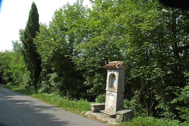 Castelmonte foto 4: postaja Križevega pota