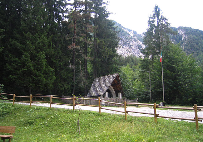 Rifugio Grego foto 1: die Kapelle