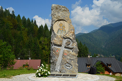 Monumento dei pellegrini a Camporosso