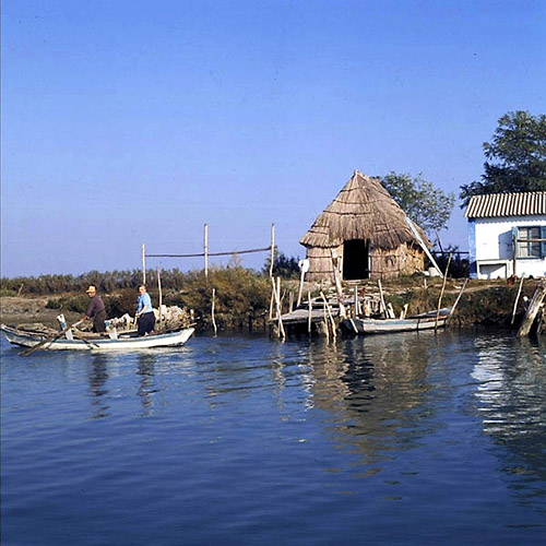 Laguna di Grado foto 2: i Casoni